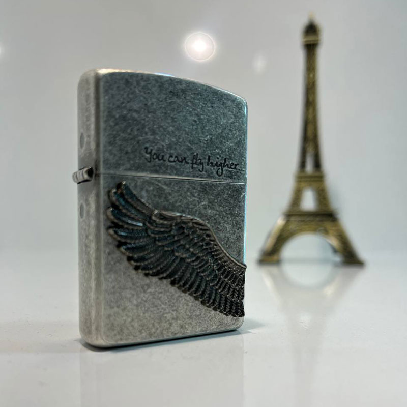 lzr001 فندک زورو طرح بال فرشته - Image 1